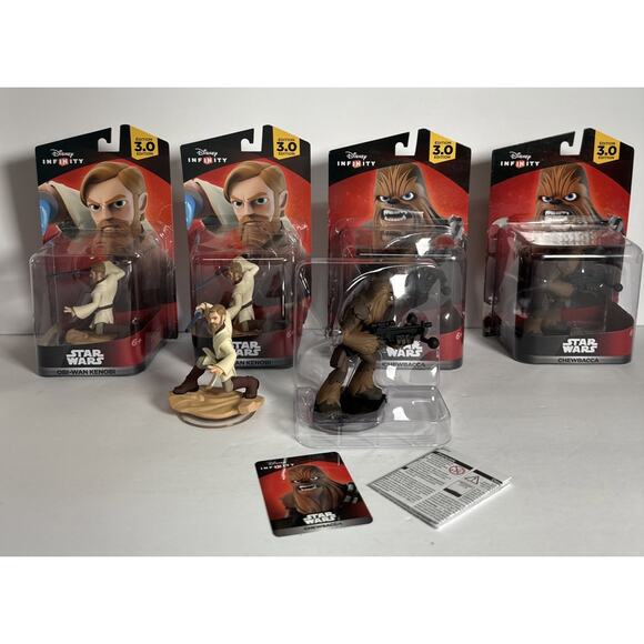 Disney Infinity Star Wars 3.0 Figure Lot Of 6 Open Box - Picture 1 of 10